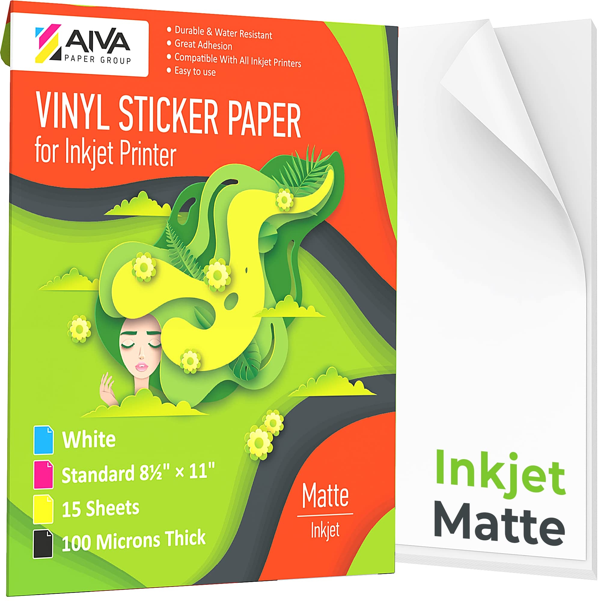 Printable Vinyl Adhesive Sheets