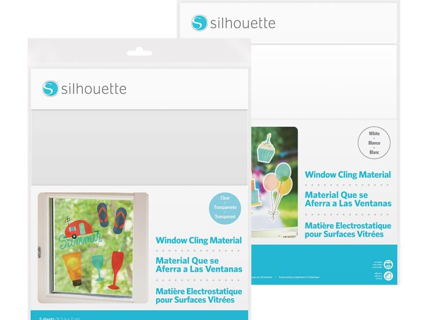 Printable Window Cling Material