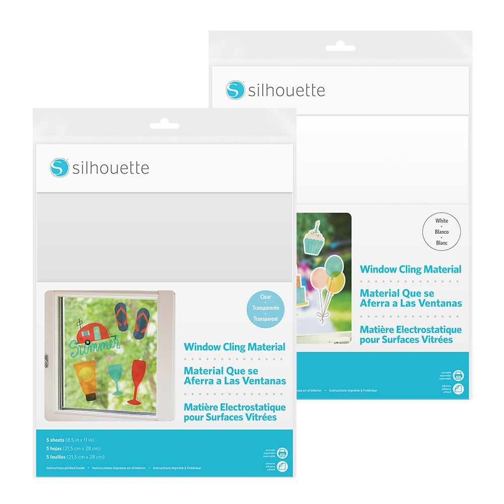 Printable Window Cling Material