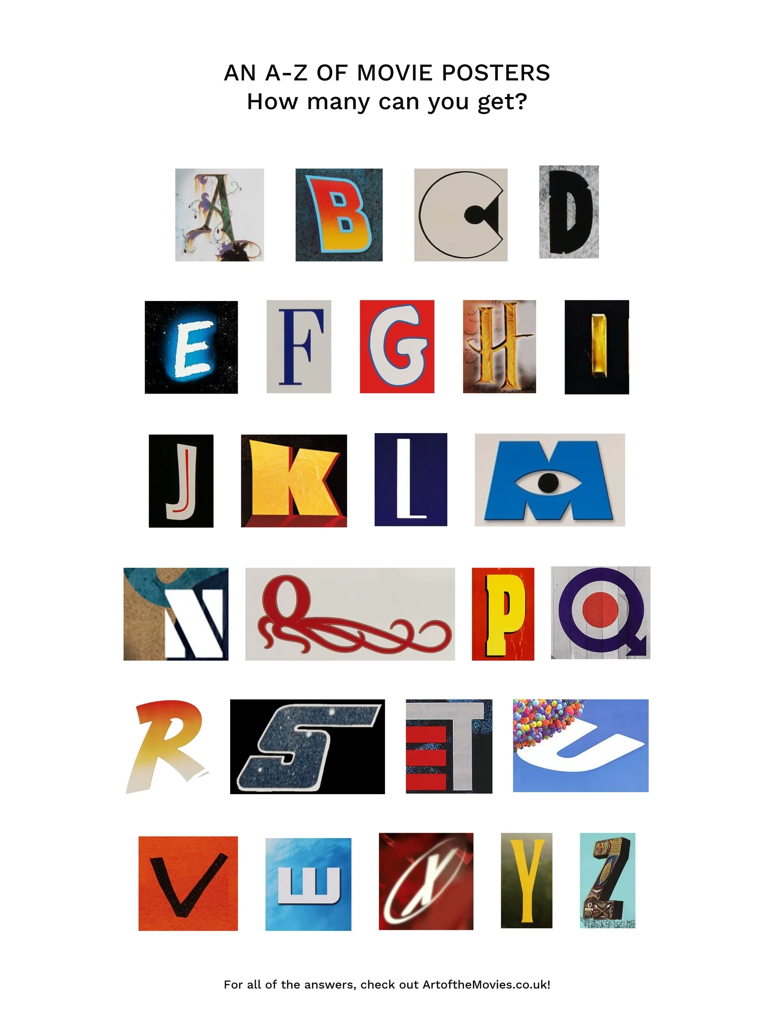 Printable Movie Scene Quiz Printable Movie Scene Quiz