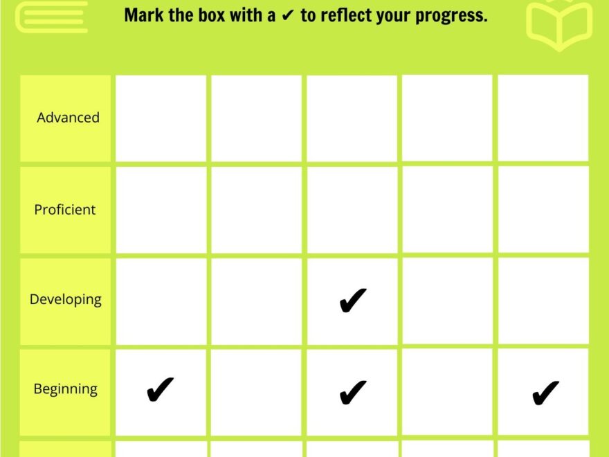 Reading Progress Chart In Illustrator PDF Download Template