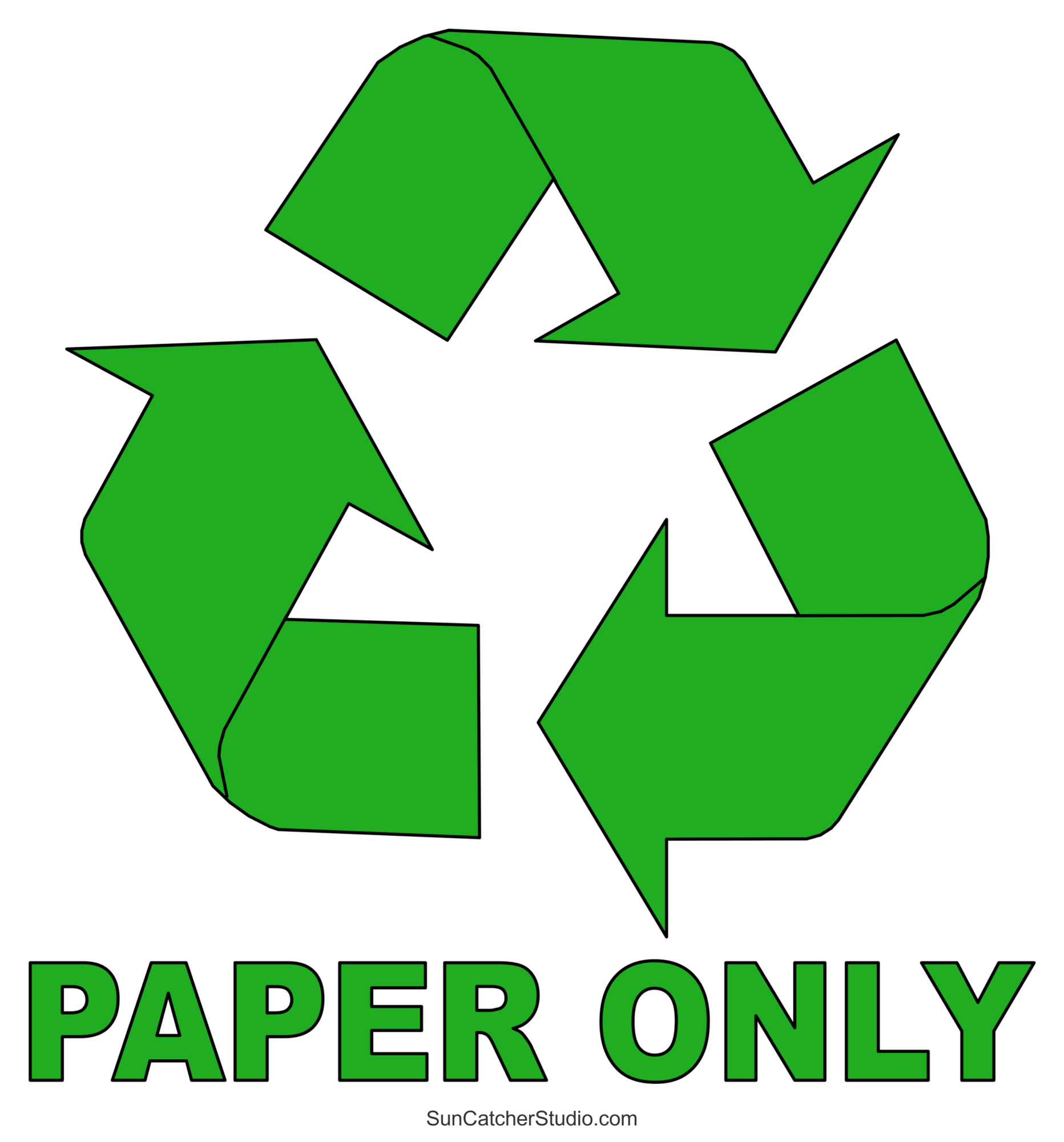 Recycle Symbols And Signs Printable Logos And Icons Free Printables Monograms Design Tools Patterns DIY Projects