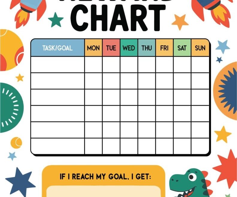 Rewards Chart Printable 20 Free Templates World Of Printables