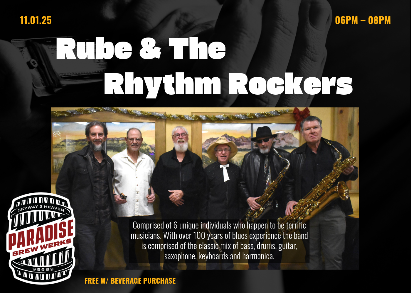 Rube amp The Rhythm Rockers Paradise Brew Werks At Paradise Brew Rube amp The Rhythm Rockers Paradise Brew Werks At Paradise Brew