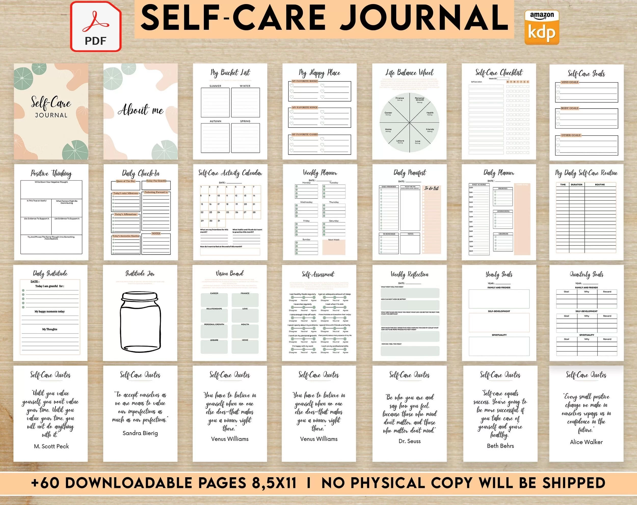 Printable Daily Guided Journal Pages Printable Daily Guided Journal Pages