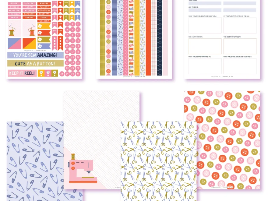 Sew Amazing Planner Printables