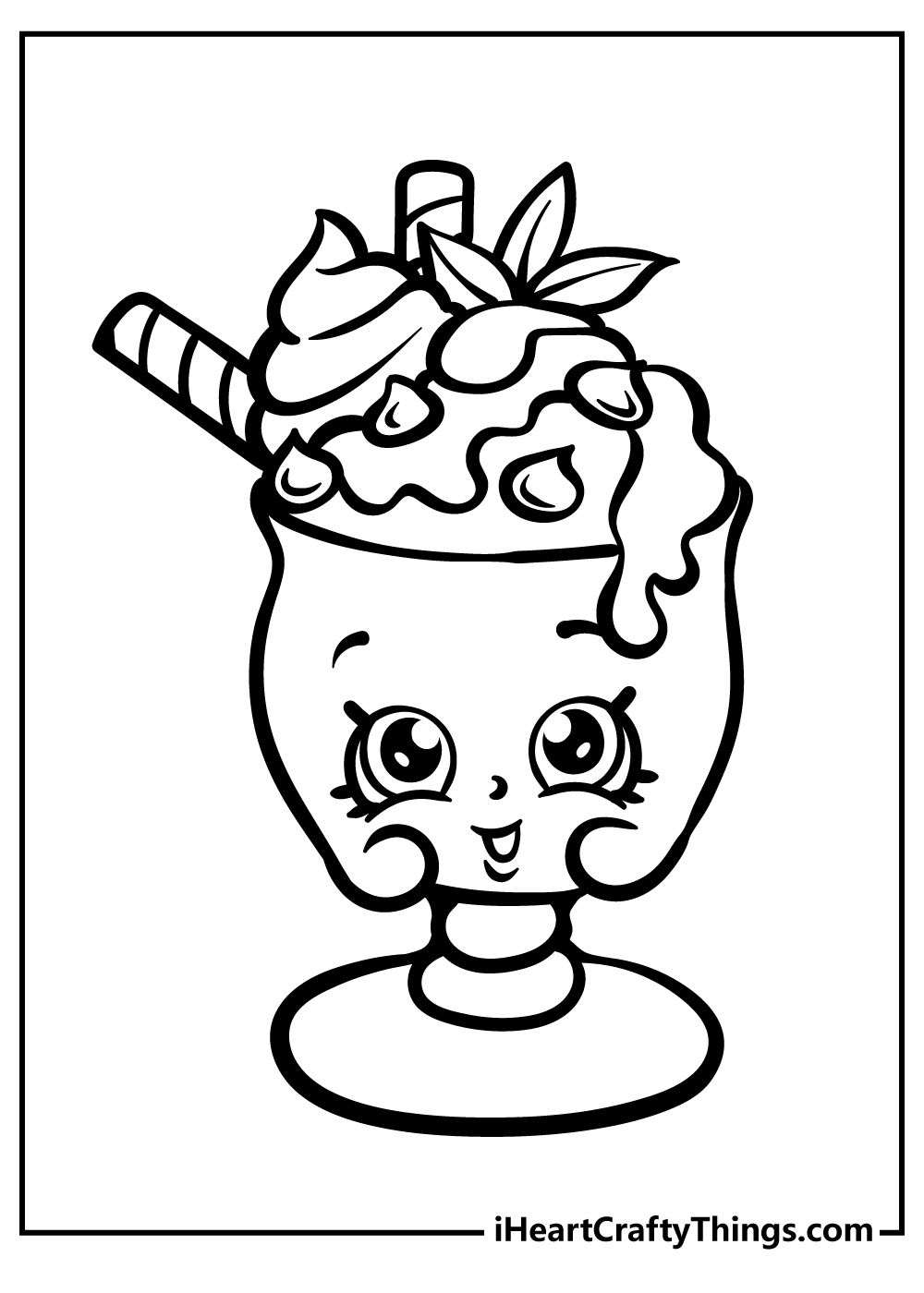 Shopkins Coloring Pages 45 Free Printables 