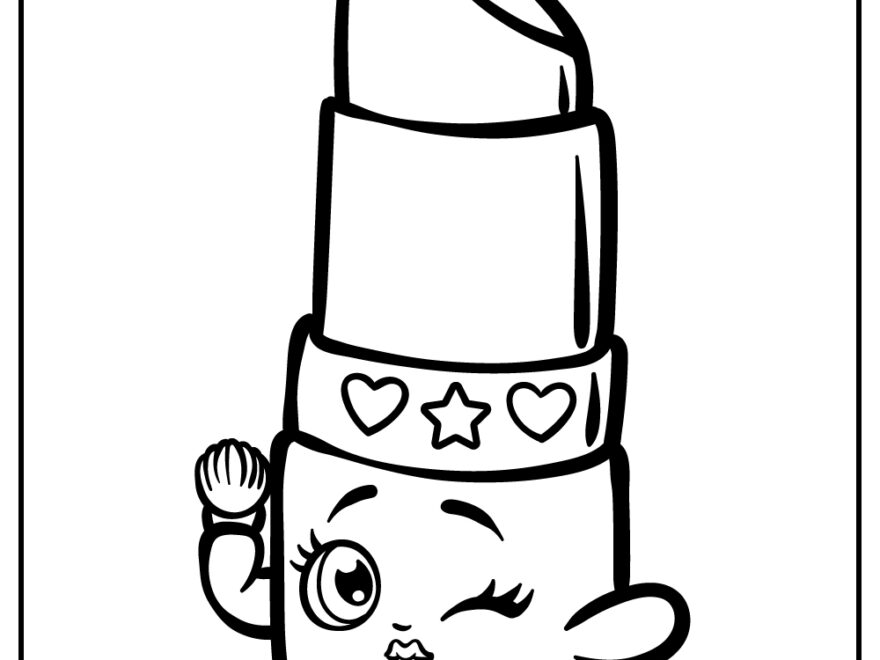 Shopkins Coloring Pages 45 Free Printables