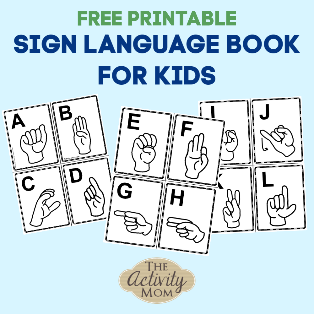 Printable Sign Language Games Printable Sign Language Games