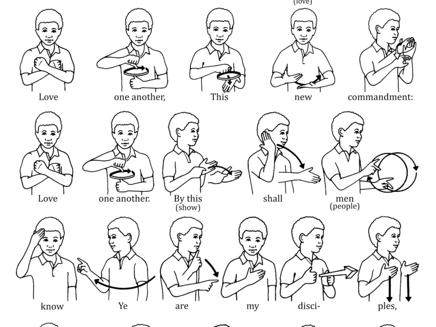 Sign Language For Love One Another