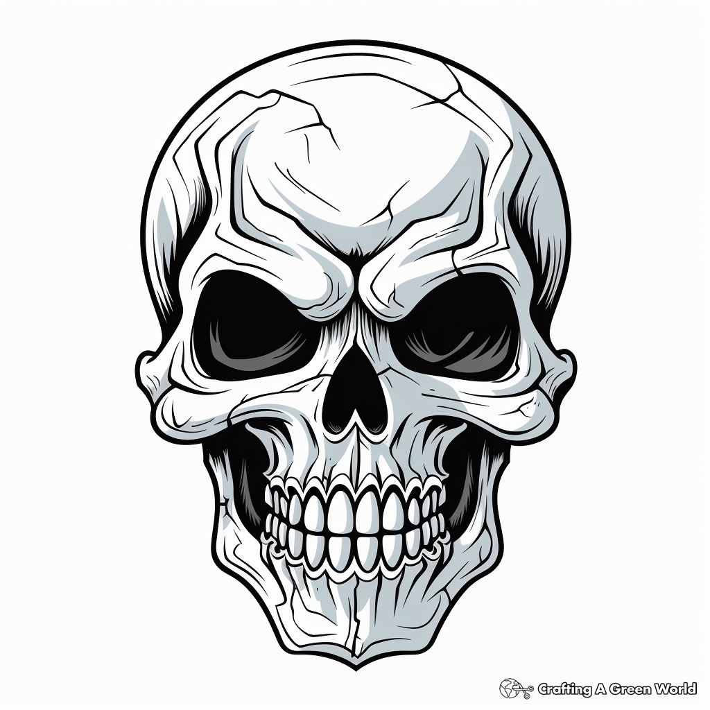 Skull Coloring Pages Free amp Printable Skull Coloring Pages Free amp Printable