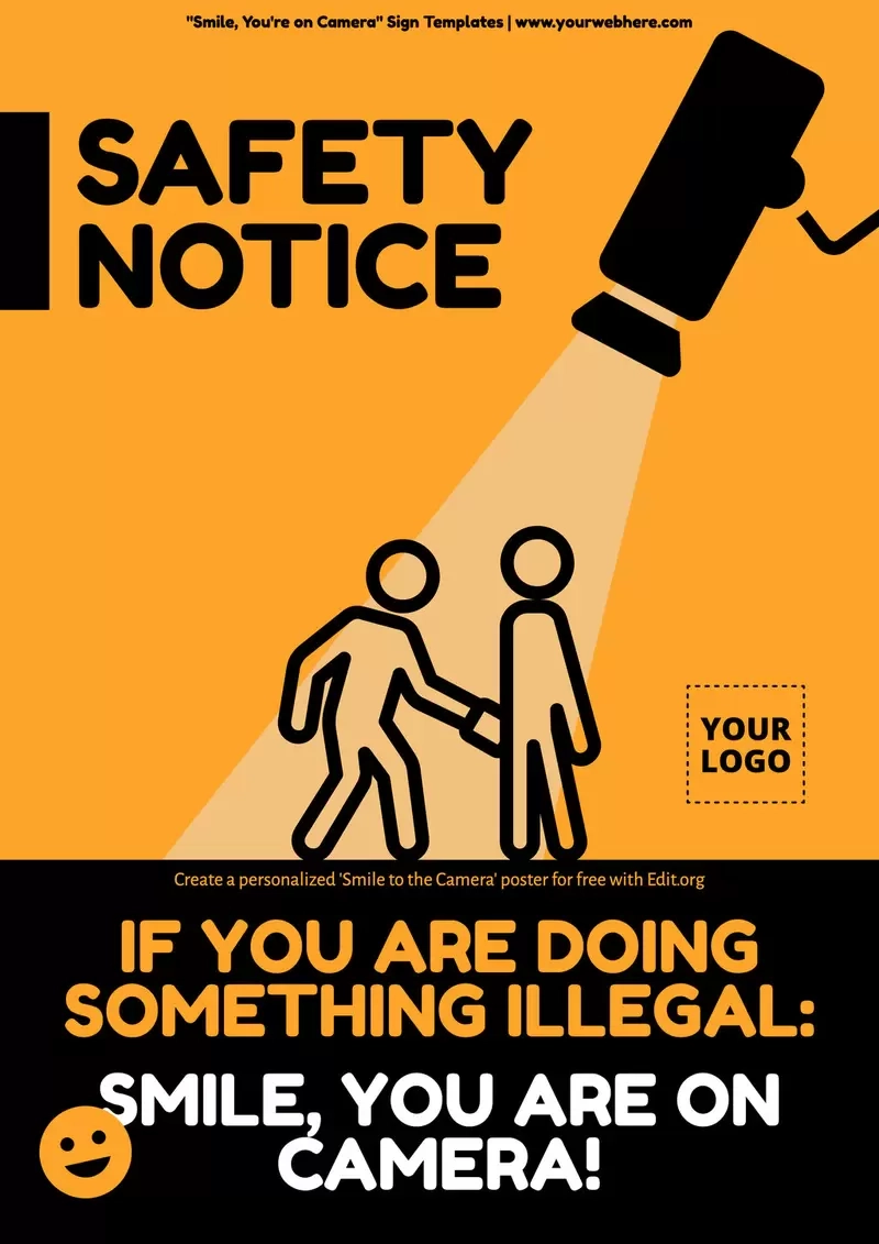 Free Printable Video Surveillance Signs