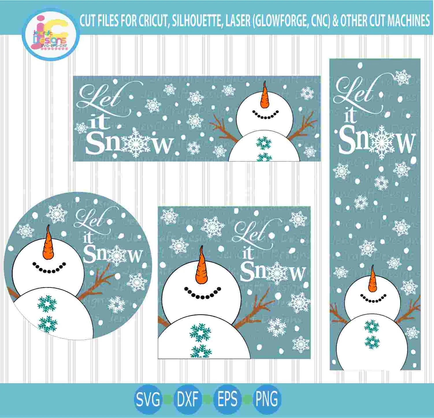 Snowman Svg Let It Snow Sign Bundle SVG Winter Snowman Design Snowman Svg Let It Snow Sign Bundle SVG Winter Snowman Design