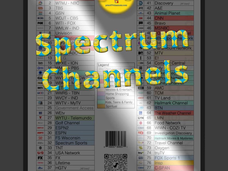 Spectrum Channel List Milwaukee WI Free PDF