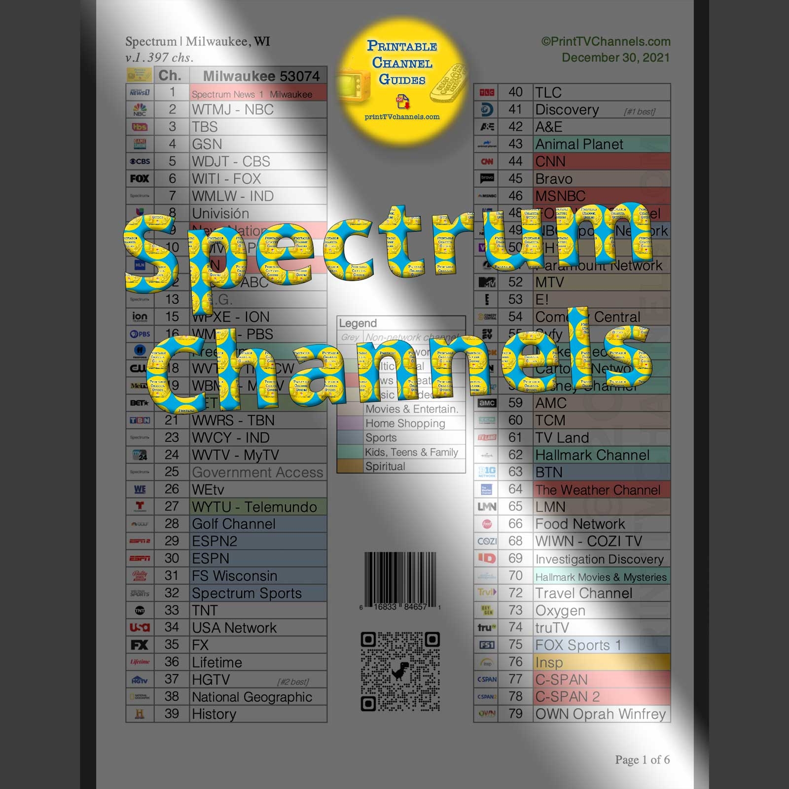 Spectrum Channel List Milwaukee WI Free PDF Spectrum Channel List Milwaukee WI Free PDF