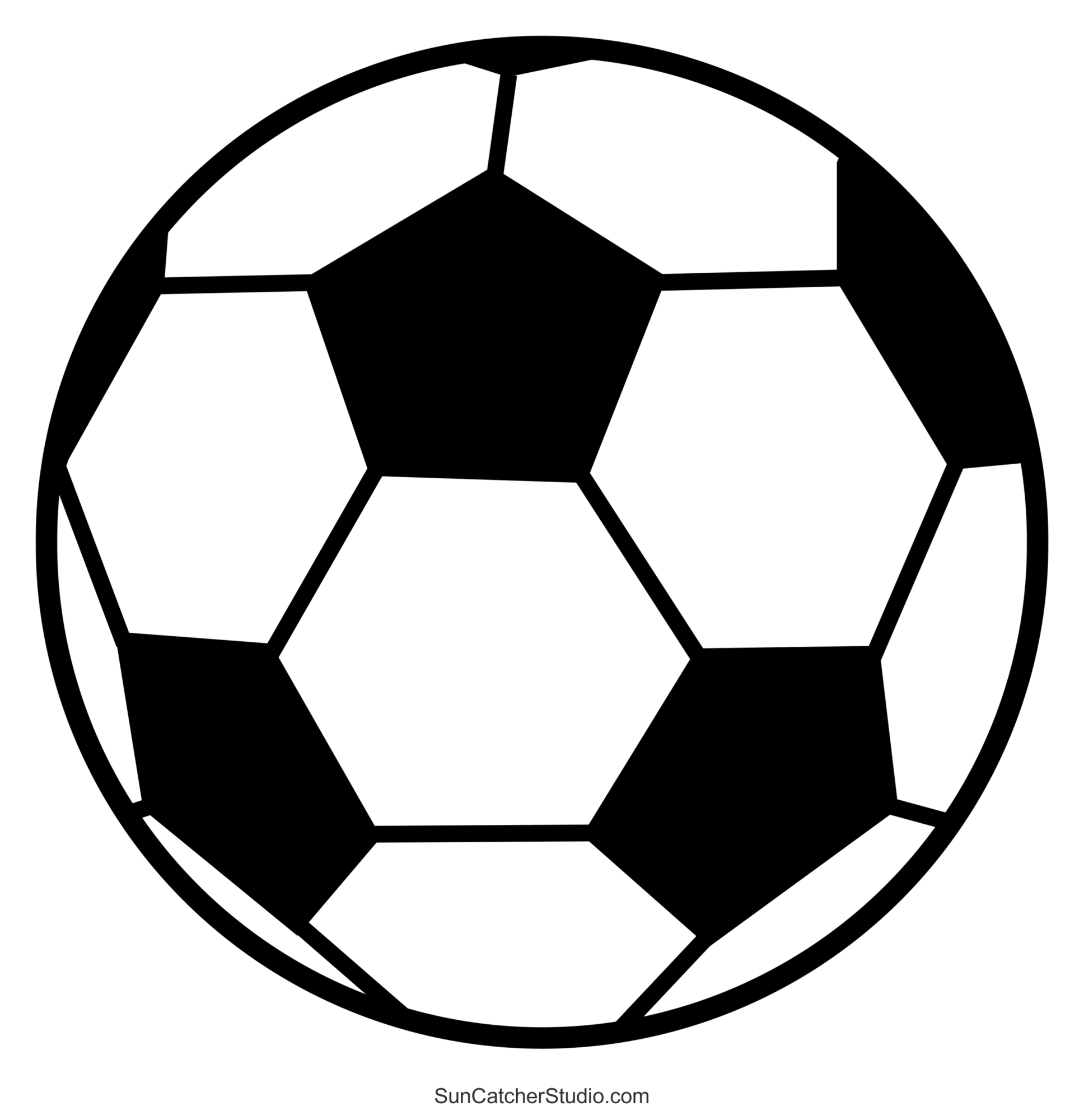 Sports And Ball Patterns And Clip Art Printable Stencils Free 