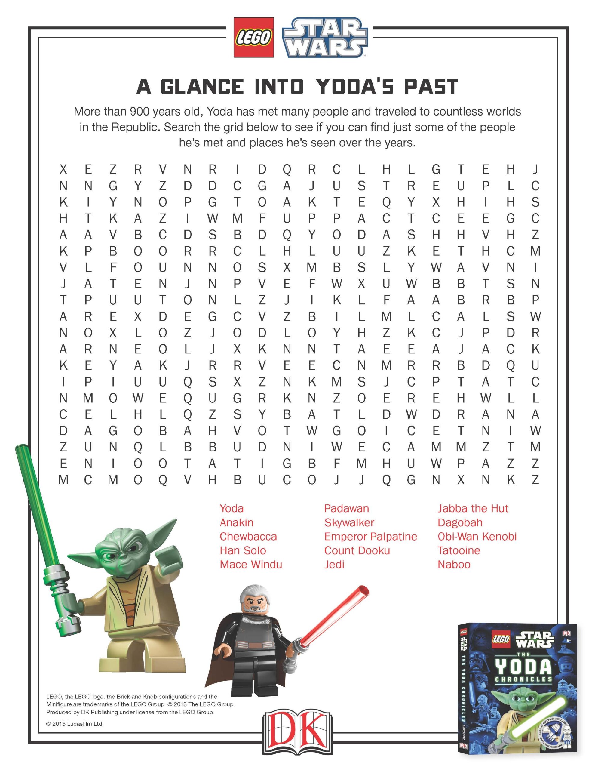 Star Wars Free Printable Activity Sheets