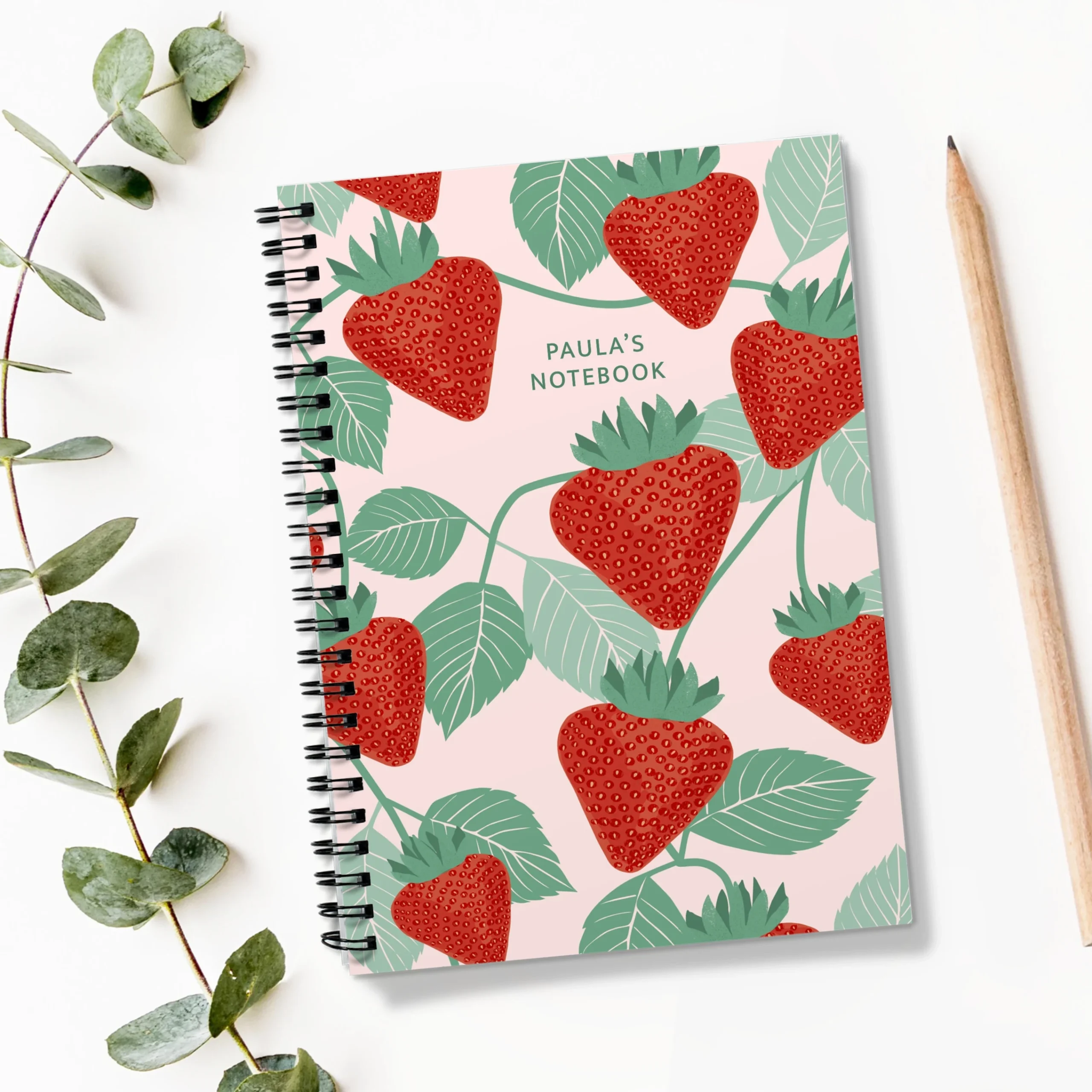Strawberry Scraps A5 Planner Printable Strawberry Scraps A5 Planner Printable