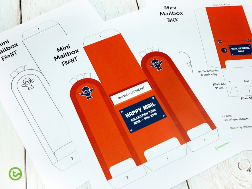 Student Happy Mail Printable Mailbox For The Classroom Teach