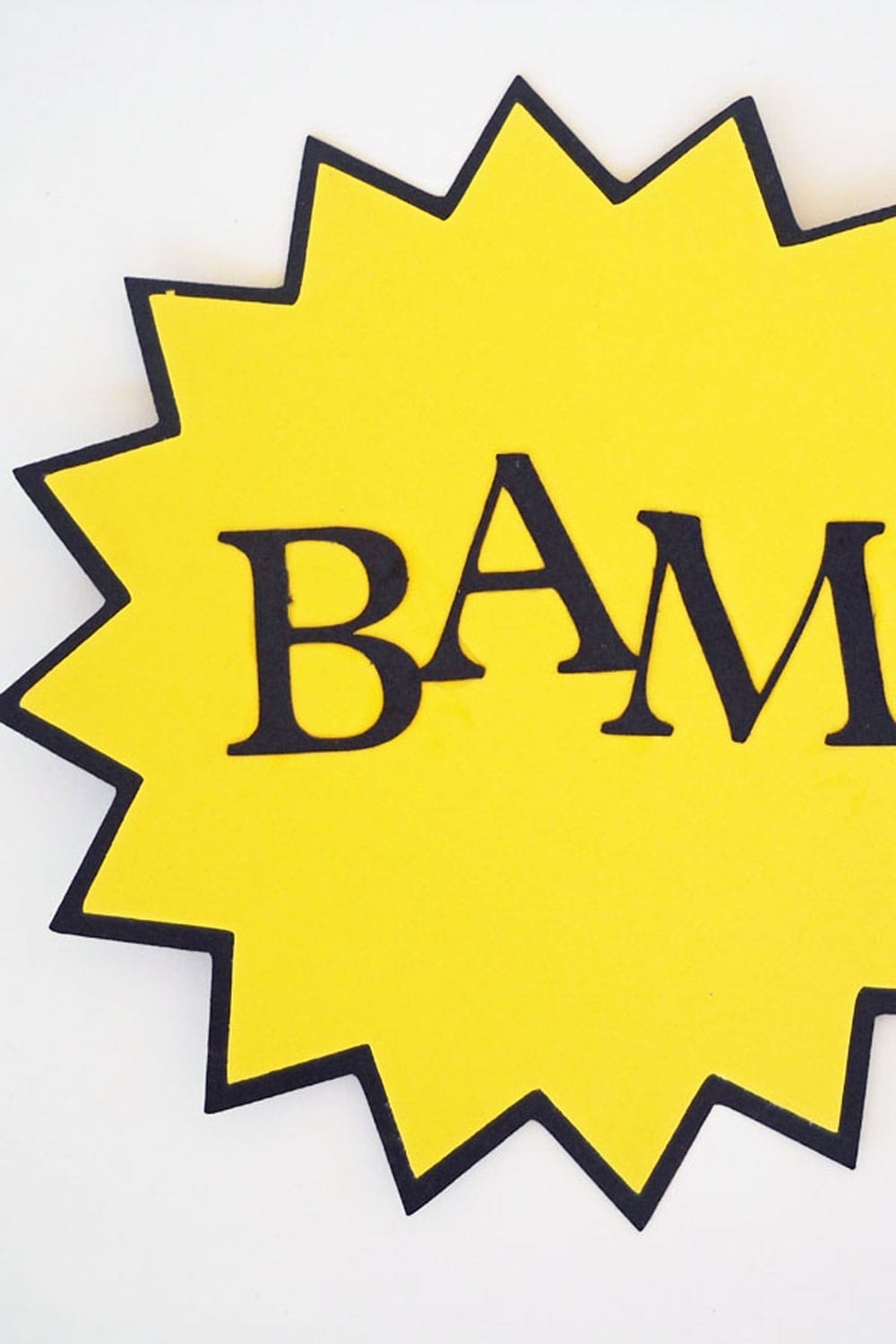 Superhero Action Signs Free Printable