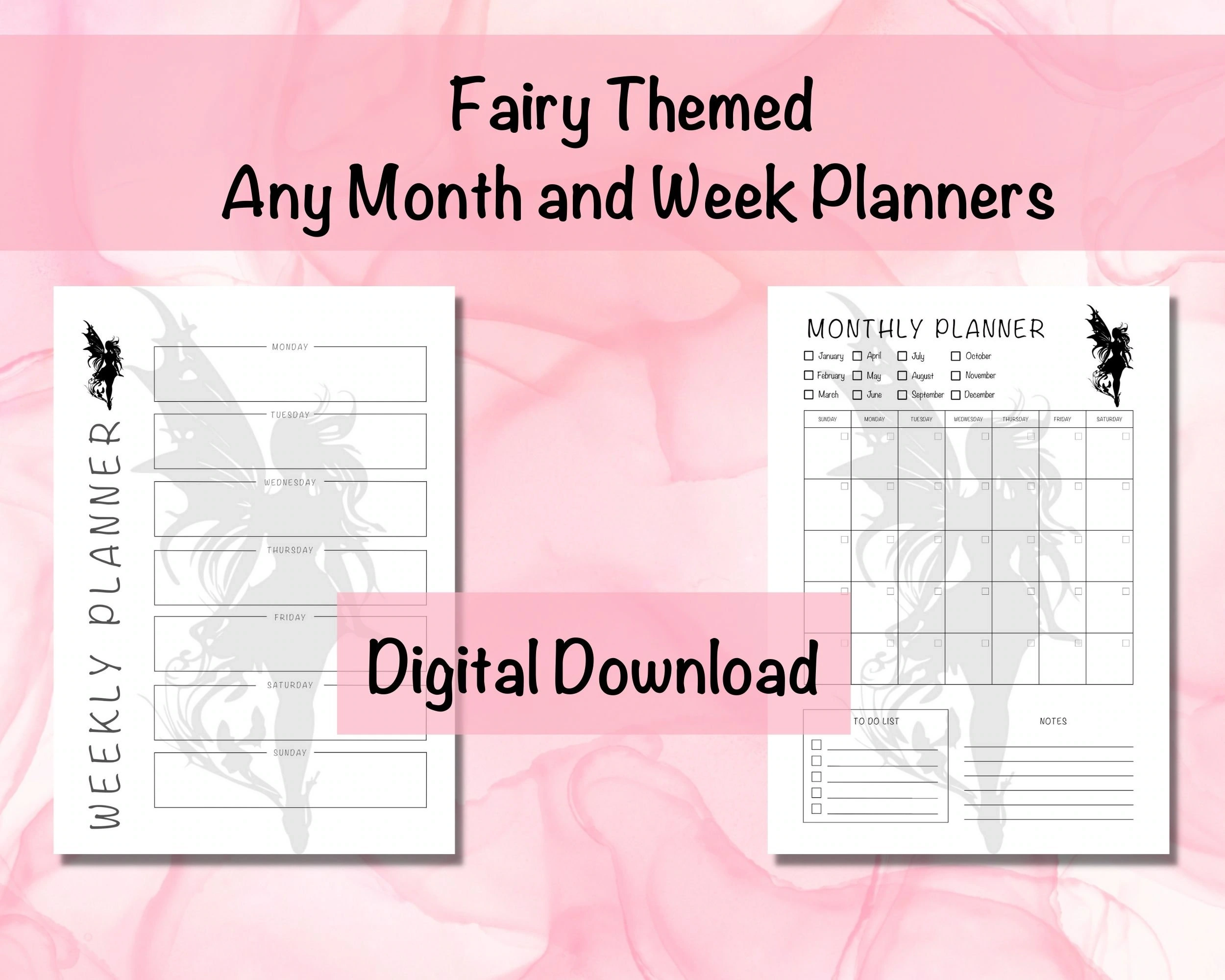 Supernatural Weekly Planner Etsy