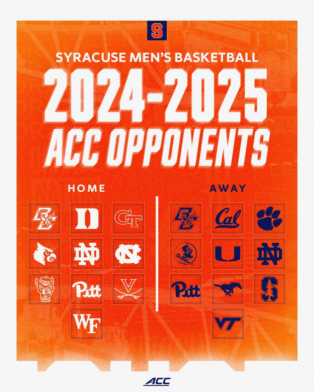 Syracuse Men 39 s Basketball On X Home and homes With BC Pitt And Syracuse Men 39 s Basketball On X Home and homes With BC Pitt And