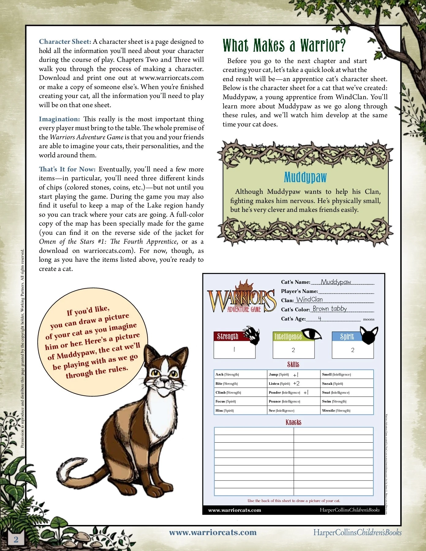 Table Of Contents Warrior Cats Flipbook By 55709 FlipHTML5