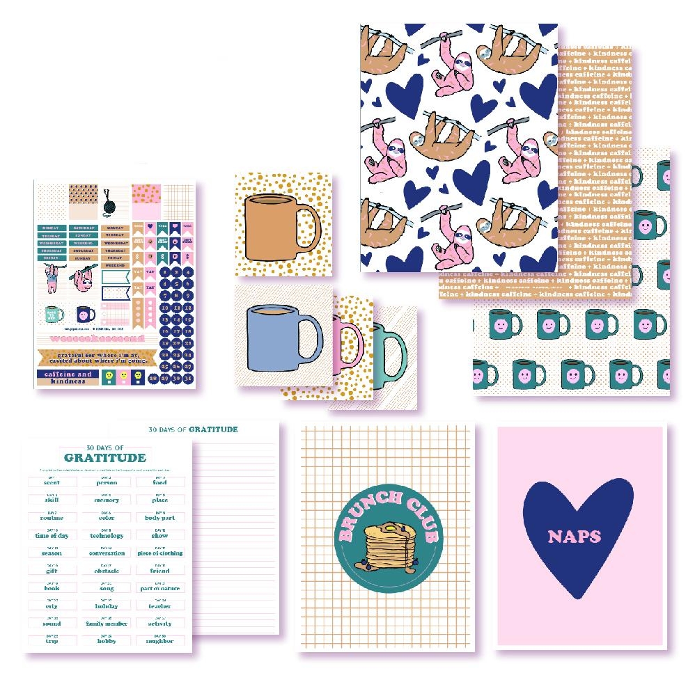 Take It Easy Planner Printables