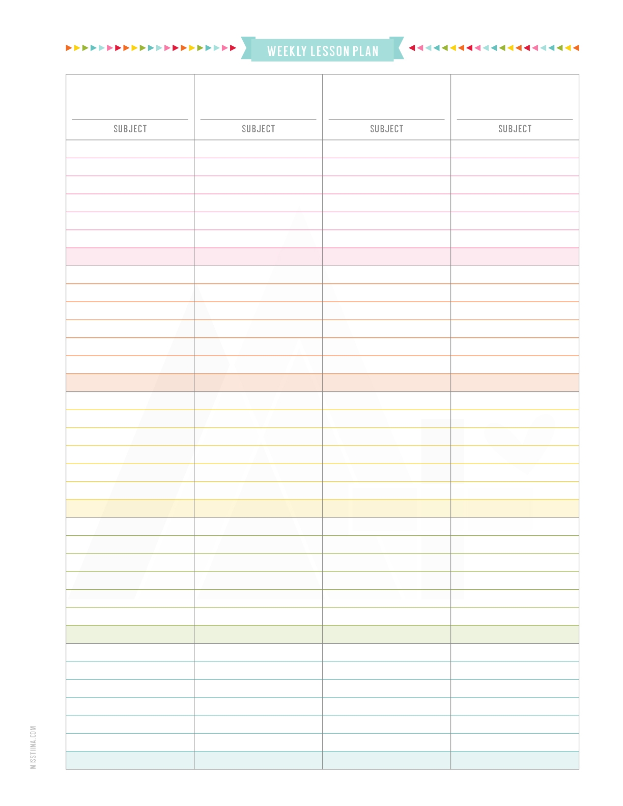 Teacher Planner Printables Free Teacher Planner Printables Free
