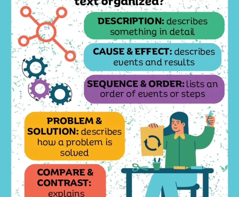 Text Structure Anchor Chart ReadingVine