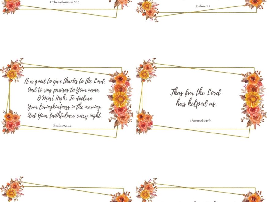 Thankful Bible Verses Free Printable Bible Verse Wall Art