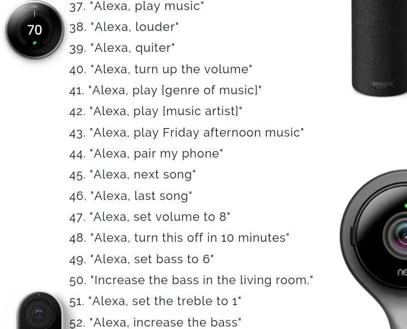The 101 Best Amazon Alexa Commands OneHourSmartHome
