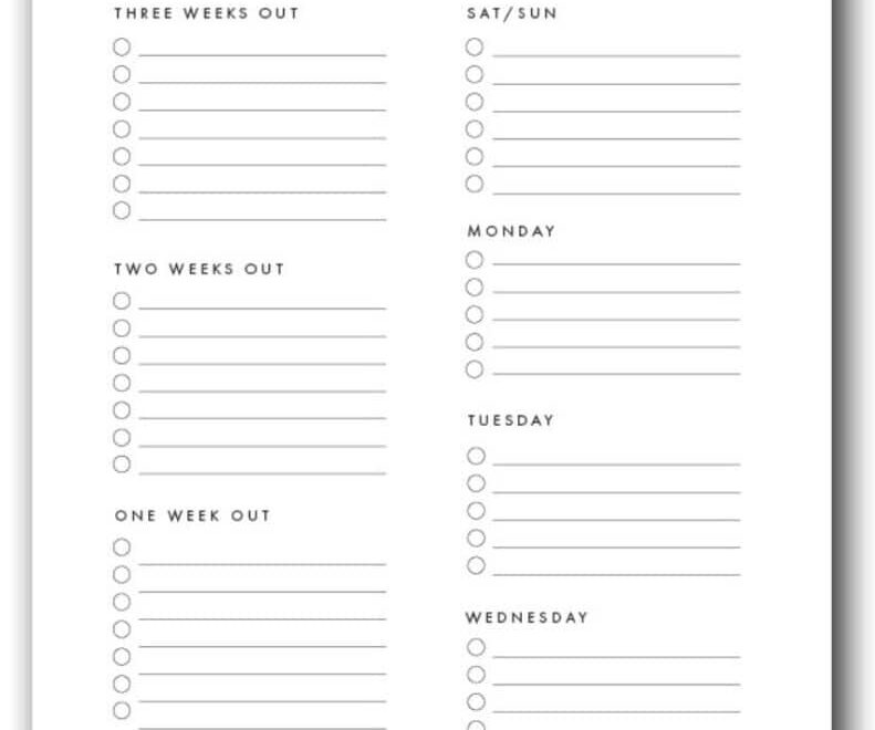 The Best Free Printable Thanksgiving Planner 8 Pages The