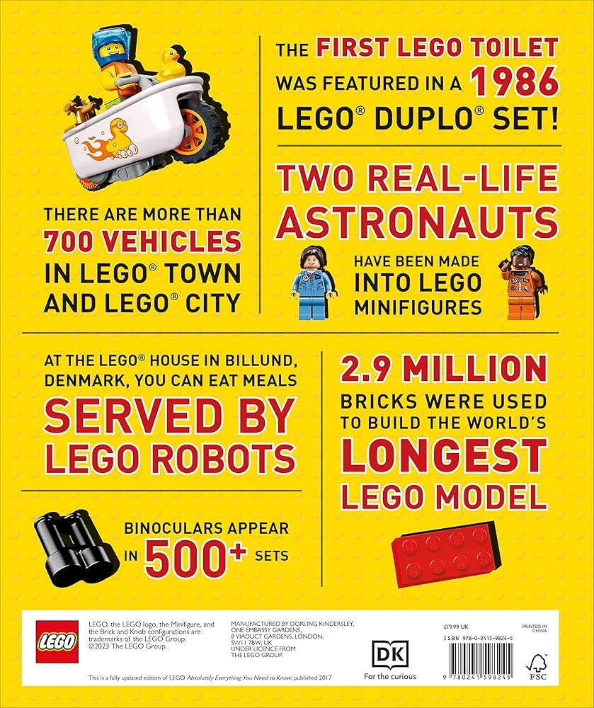The Big Book Of LEGO Facts Hugo Simon 9780744072860 Amazon The Big Book Of LEGO Facts Hugo Simon 9780744072860 Amazon
