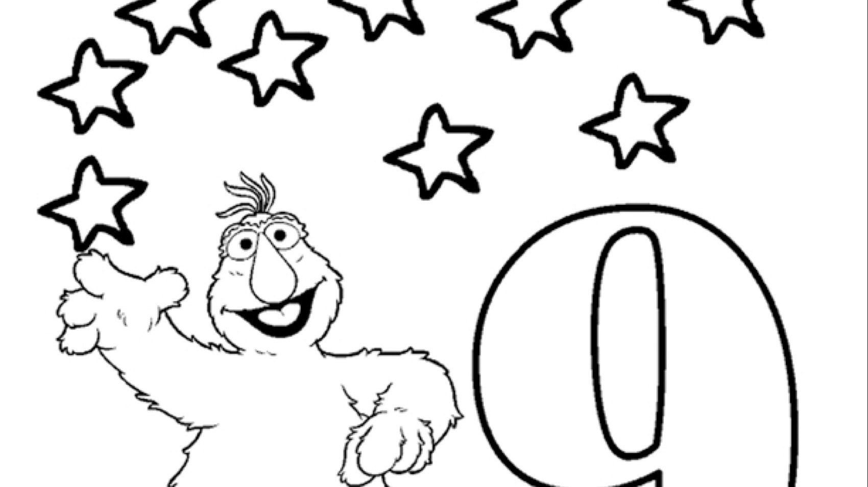 The Number 9 Coloring Page Kids Coloring Pages PBS KIDS For The Number 9 Coloring Page Kids Coloring Pages PBS KIDS For