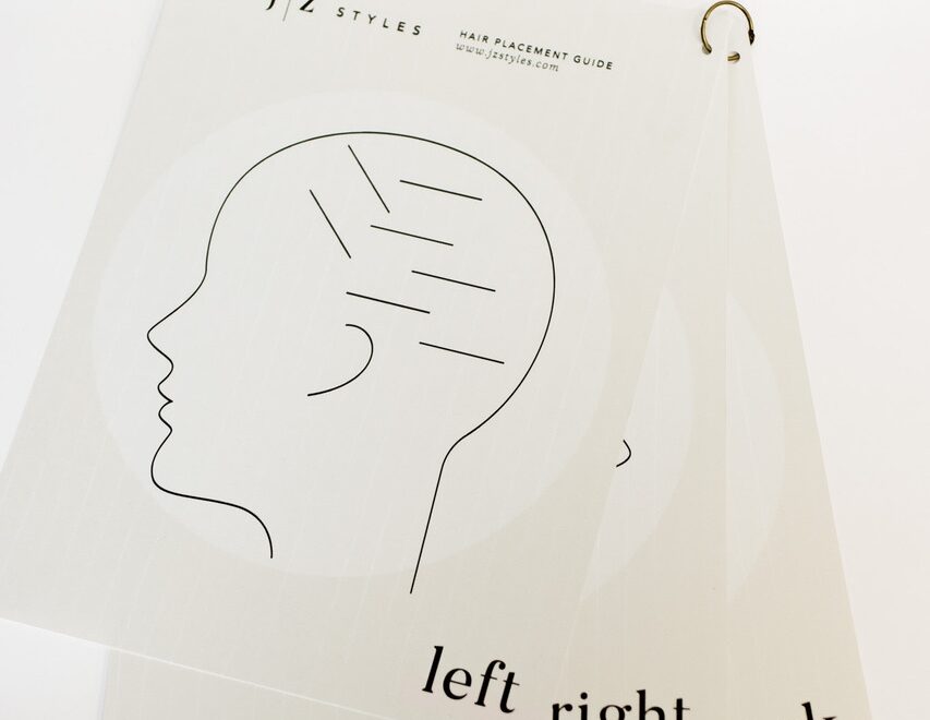 The Placement Guide Tape In Hair Extensions