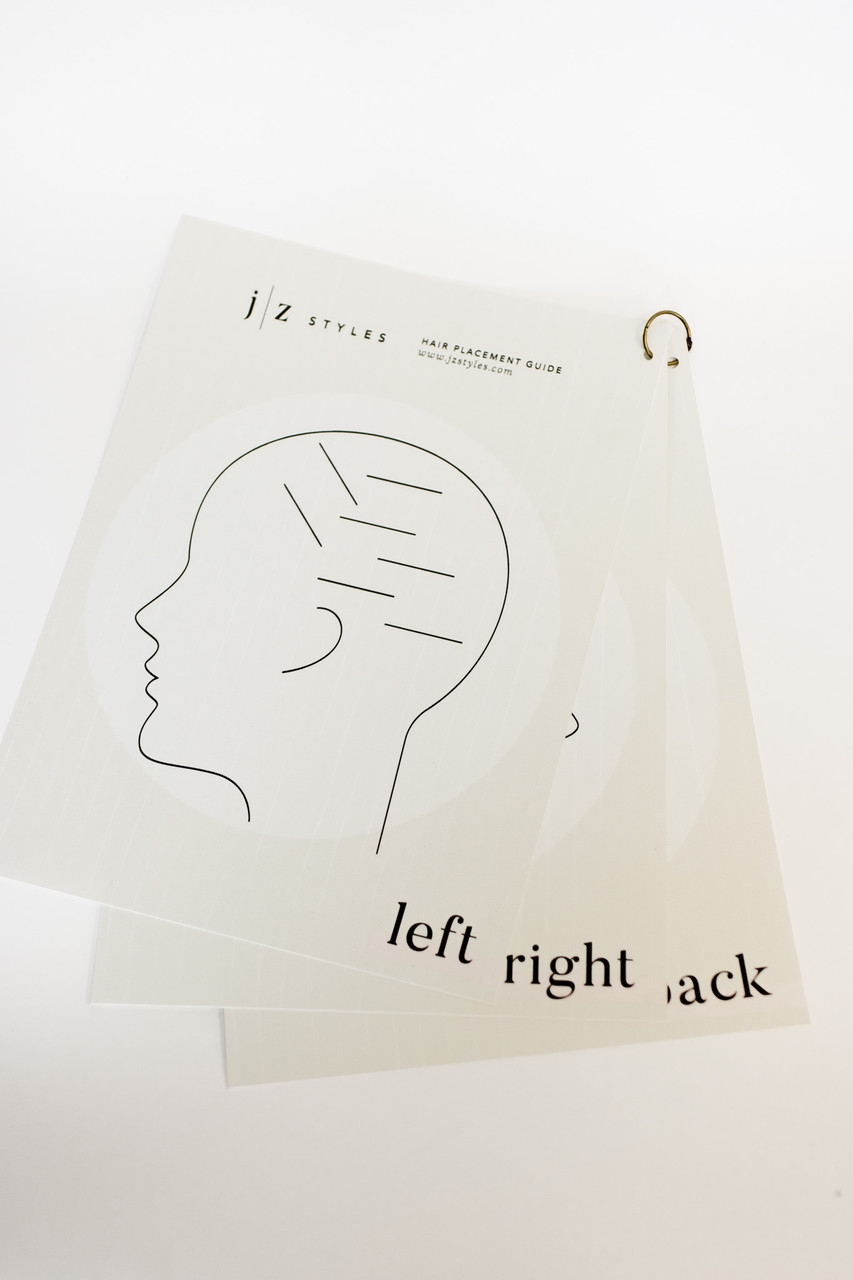 The Placement Guide Tape In Hair Extensions The Placement Guide Tape In Hair Extensions