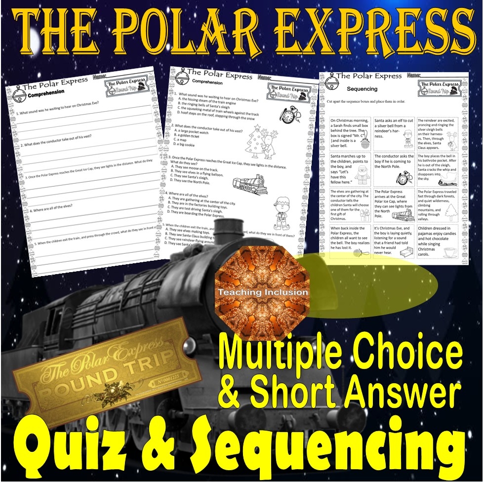 Polar Express Printable Quiz