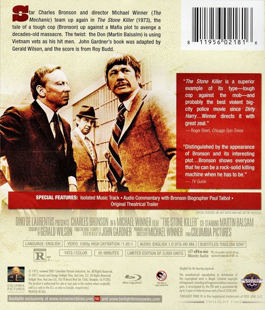 The Stone Killer Amazon de DVD amp Blu ray The Stone Killer Amazon de DVD amp Blu ray