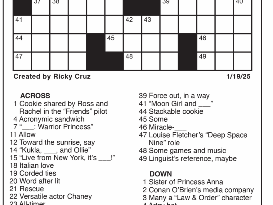 The TV Crossword Games amp Puzzles