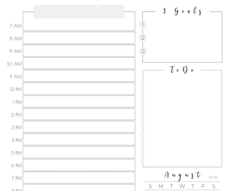 Today s Plan Printables For 2026 amp 2025 12 Cute Free Templates