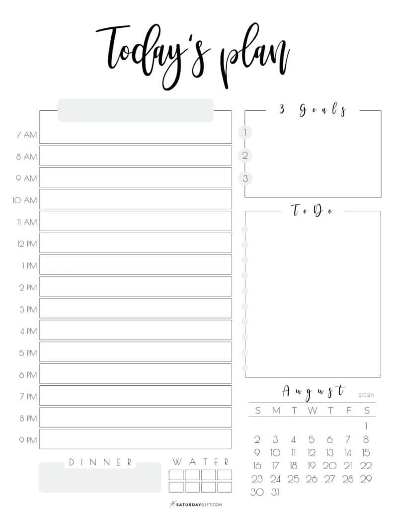 Today s Plan Printables For 2026 amp 2025 12 Cute Free Templates Today s Plan Printables For 2026 amp 2025 12 Cute Free Templates