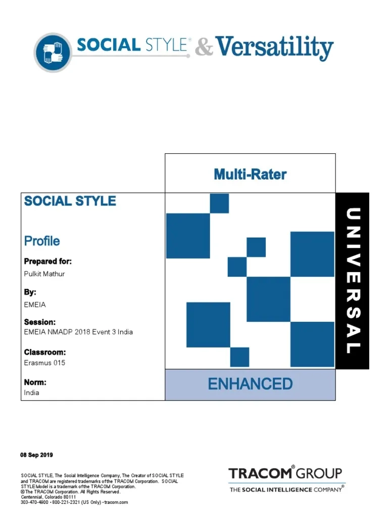 Tracom Social Styles PDF Empathy Interpersonal Relationships