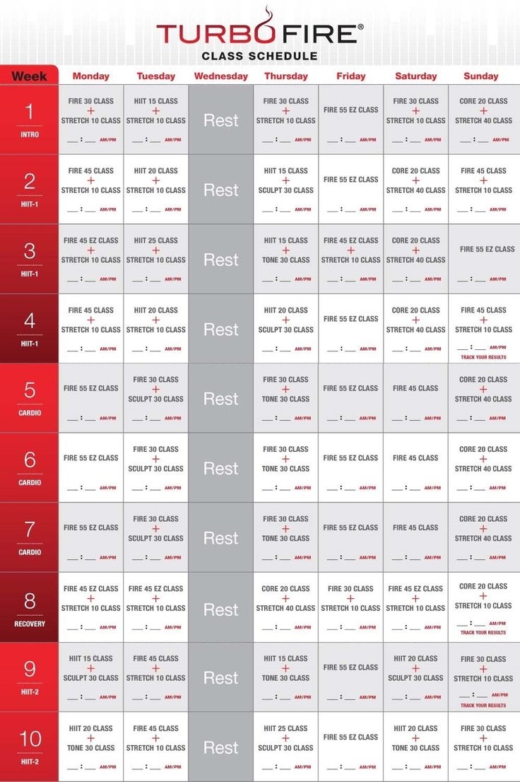 TURBOFIRE 1ST 10 OUT OF 20 WEEKS Get Your TurboFire At Www TURBOFIRE 1ST 10 OUT OF 20 WEEKS Get Your TurboFire At Www