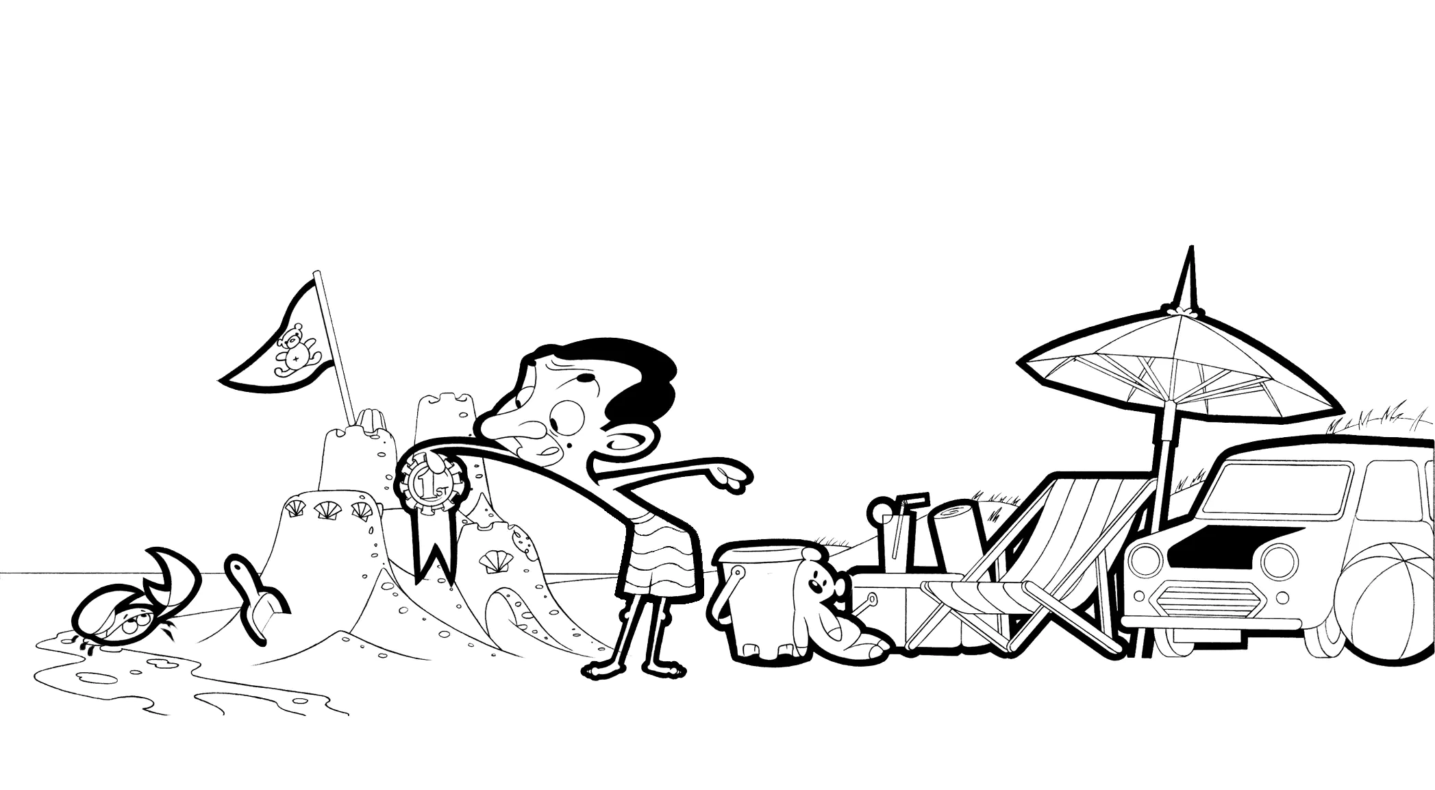 TV Shows And Cartoon Characters Coloring Pages