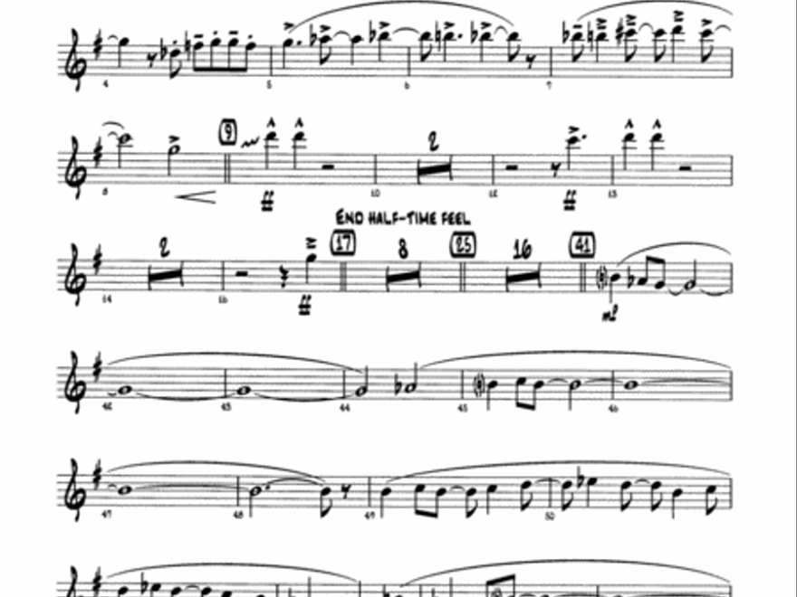 Two Seconds To Midnight 1st B flat Trumpet