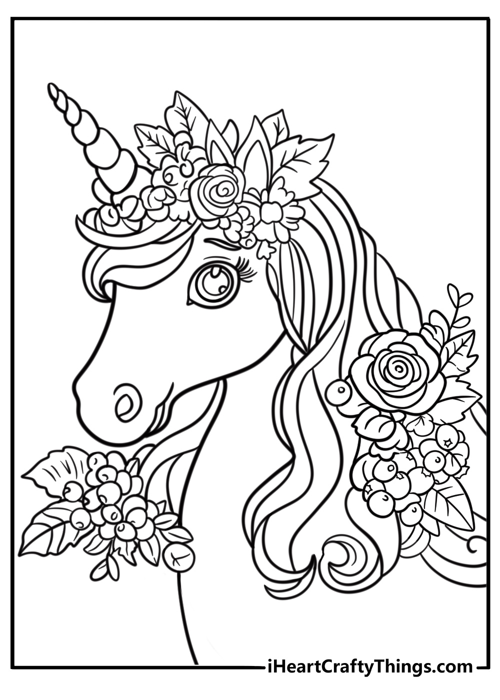Printable Coloring Sheets Kids Simple Unicorn Printable Coloring Sheets Kids Simple Unicorn