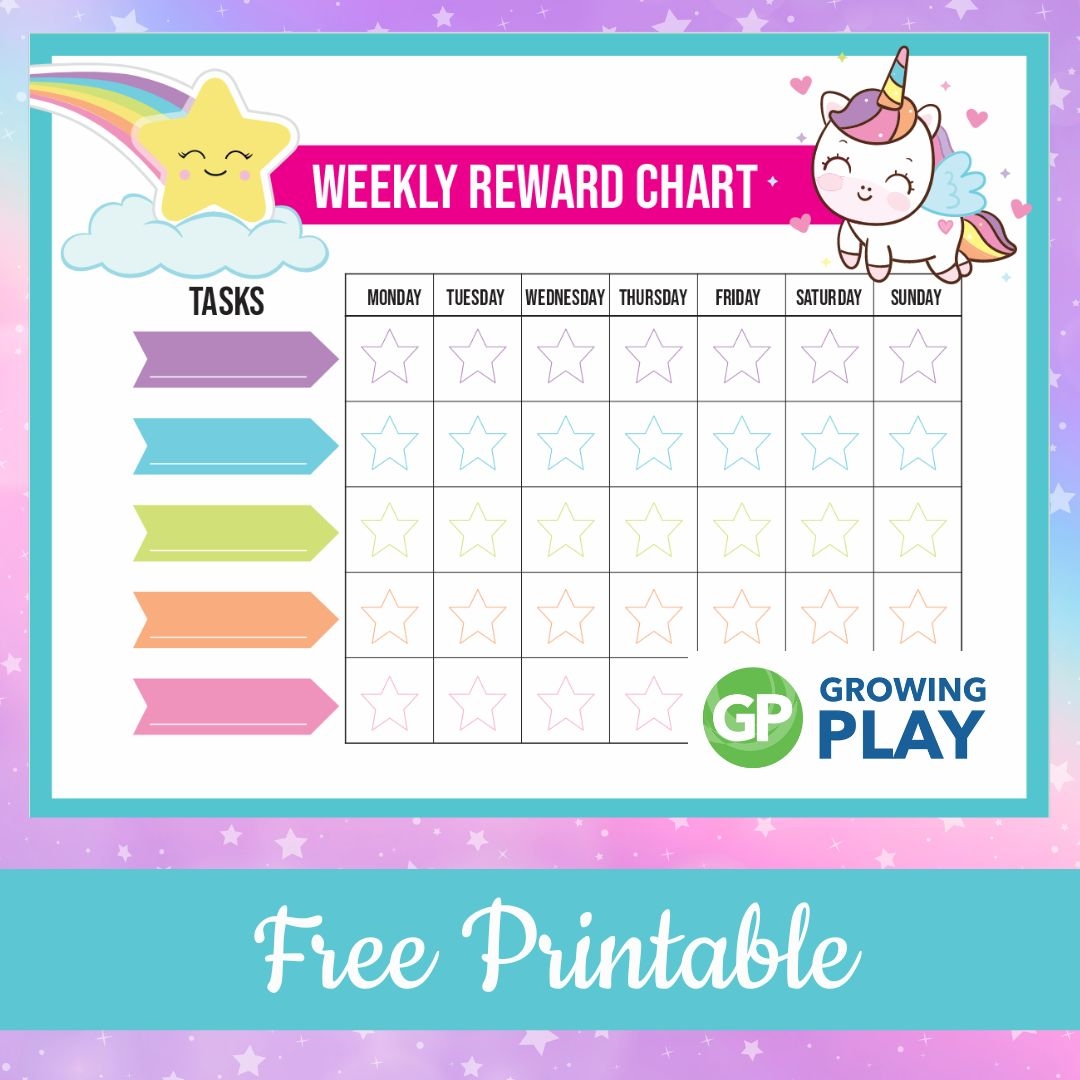 Free Printable Reward Chart Free Printable Reward Chart