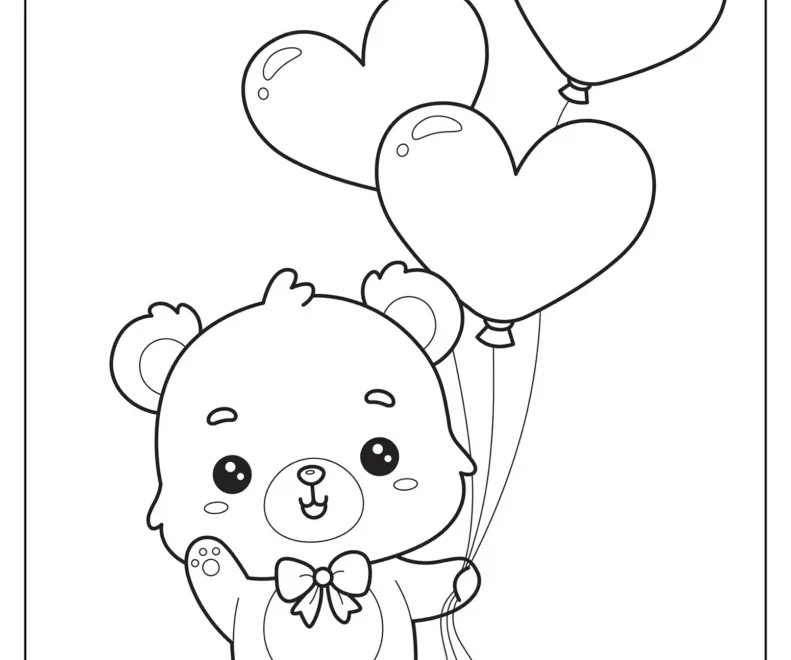 Valentine s Day Coloring Pages Free Printables