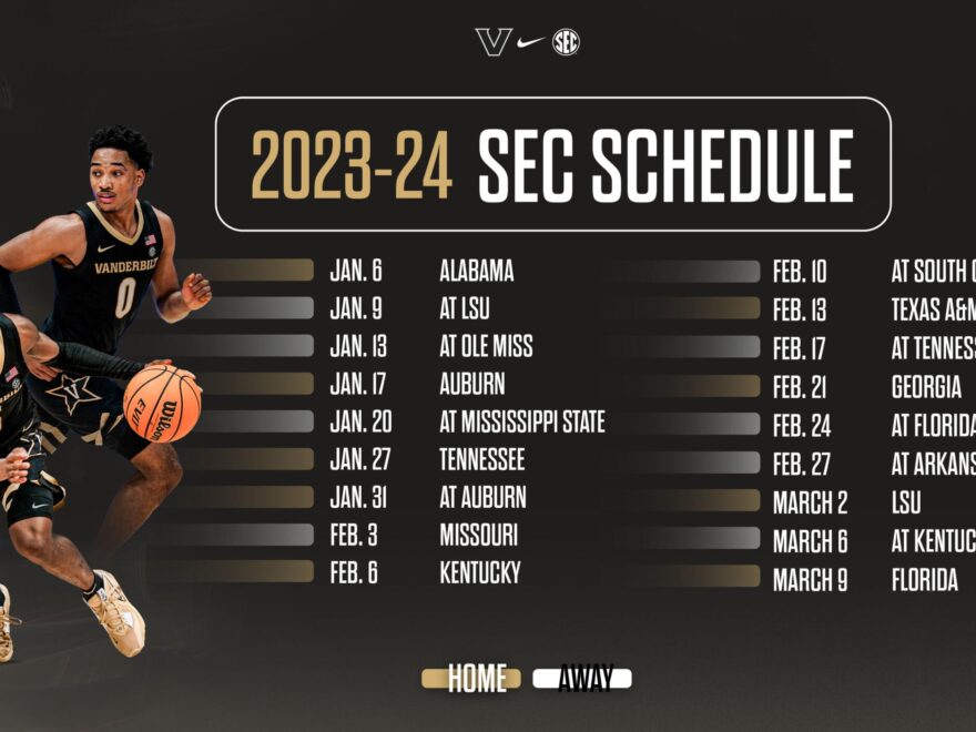 Vanderbilt Men s Basketball Schedule Complete
